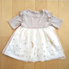 チュールワンピース　チュニック　100cmのサムネイル