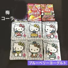 Kanro ハローキティ Morinaga Large Ramune Candy Tablets (Bulk Sale)