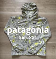 美品　キッズXXL パタゴニア　バギーズジャケット パームツリー　レモン　ハワイ 美品 キッズXXL パタゴニア バギーズジャケット パームツリー レモン