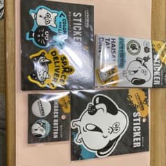 ハイサイ探偵団　ステッカーと缶バッジセットのサムネイル