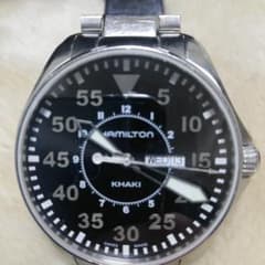 Hamilton Khaki Aviation H646110 Metal Band