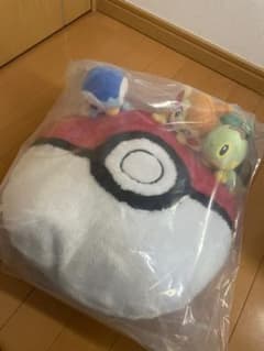 ポケモン　一番くじ　A賞　みんなで一緒にゲームクッションのサムネイル