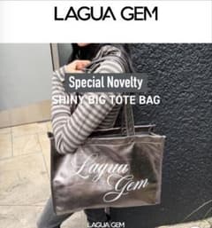 LAGUA GEM SHINY BIG TOTE BAG ノベルティ 非売品のサムネイル
