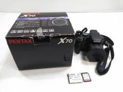 PENTAX X70 デジタルカメラ 12MP 24倍ズーム PENTAX X70 12MP 24倍ズーム デジタルカメラ ◇ - メルカリ