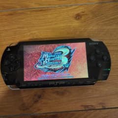 [동작 확인 완료]SONY PSP1000 본체 세트 + 몬스터 헌터 3rd