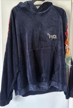 doublet カオス刺繍 ベロアパーカーのサムネイル