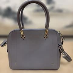 Samantha Thavasa 2way ハンドバッグ グレーのサムネイル