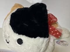ふんわり顔文字にゃんこ ぬいぐるみ 大 - メルカリ