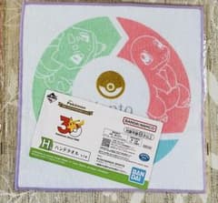 이치 반 쿠지 포켓몬 30 주년 H상 핸드 타올 신품