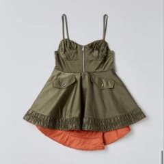 POPPY/MILITARY FLARE TUNIC/ミリタリーフレアチュニック - メルカリ