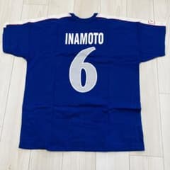 サッカー 日本代表 ユニフォームデザイン シャツ 稲本潤一 6番