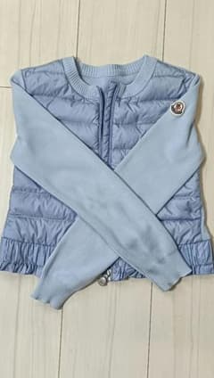 M*K様 MONCLER ライトブルー カーディガンのサムネイル