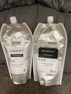 KERAFFECT STRAIGHT 0 No.2 8 薬剤セットのサムネイル