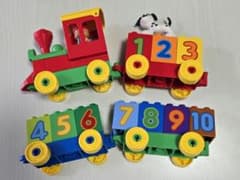 レゴデュプロ すうじ 汽車のサムネイル