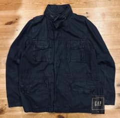 ジャケット 古着 00s GAP ギャップ M-65 紺 L 美品 ミリタリー - メルカリ