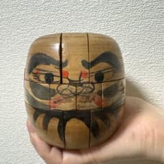 山中組木工房 だるま 達磨 組木パズル 立体パズル 組立図なし - メルカリ