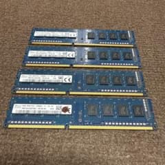 SK hynix PC3-12800Uメモリ 4GB 4枚セット 計16GB - メルカリ