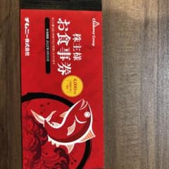 チムニーグループの株主優待券のサムネイル