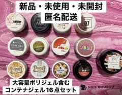 ネイル工房　コンテナ　ジェルネイル　16点セットのサムネイル