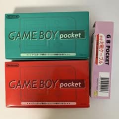 Game boy pocket 4台　ジャンク ジャンク GAME BOY pocket 2台セット 対戦ケーブル付 - メルカリ