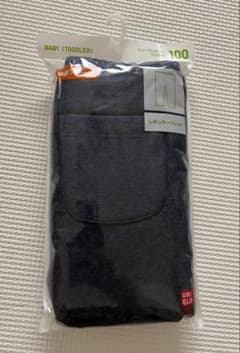 【新品未使用】UNIQLOフリースレギンス10分丈／100cmのサムネイル