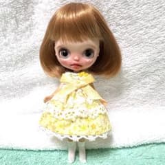 カスタムプチブライス〜本体のみ プチブライスカスタムドール【本体➕お洋服➕靴下セット】 人気作家様