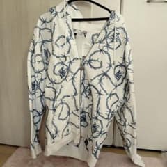 SUPPLIER ジップアップパーカー XXL ホワイトのサムネイル