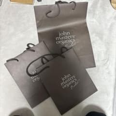 john masters organics ショップ袋 3枚セットのサムネイル
