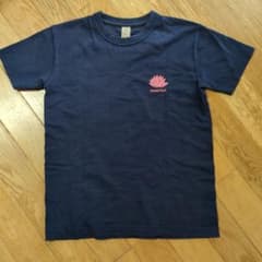 mont-bell Tシャツ ネイビー 蓮の花プリントのサムネイル
