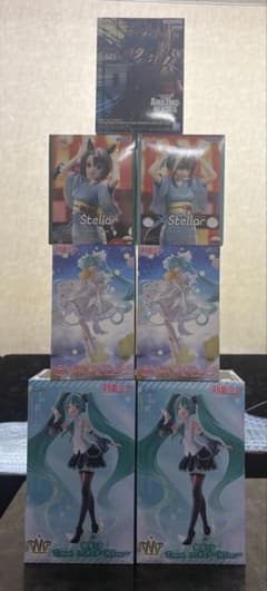 匿名配送 最新プライズフィギュア 7体セット まとめ売りのサムネイル