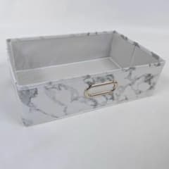 スリーピー 大理石柄 折りたたみ収納 カラーボックス 浅型 収納