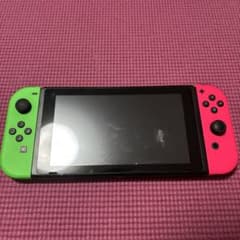 Nintendo Switch 本体 ネオンピンク ネオングリーンのサムネイル