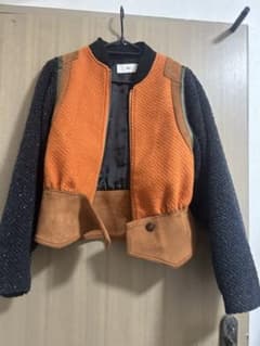 SLYオレンジと黒のカジュアルジャンパーのサムネイル