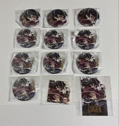 鬼滅の刃 冨岡義勇 エンドロールイラスト 57mm箔押し缶バッジA•B 12点