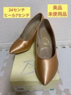 ✳︎値下げ✴︎社交ダンス　サテンシューズのサムネイル