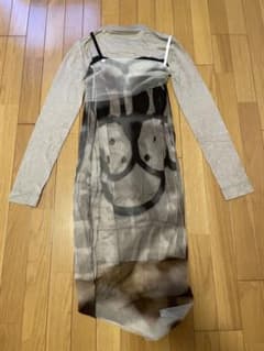 givenchy chito ワンピース メッシュ ダブルレイヤードドレス - メルカリ