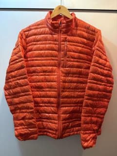 patagonia メンズ M ダウンジャケット オレンジのサムネイル