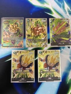 ブロリーbrリーダーパラレル　シークレットパラレル　孫悟空　デッキまとめ売り ブロリーbrリーダーパラレル シークレットパラレル 孫悟空 デッキ