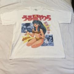 k*k様 未使用！うる星やつら ラムちゃん Tシャツ XL 白 ヴィンテージ古着のサムネイル
