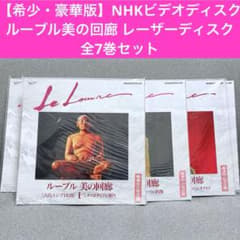 【希少・豪華版】NHKビデオディスク ルーブル美の回廊 LD 全7巻セット