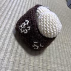 ハンドメイド　節分の豆と入れ物のセットのサムネイル