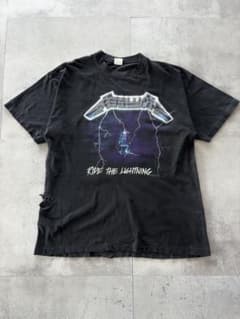 90s Metallica Ride the Lightning T-Shirtのサムネイル