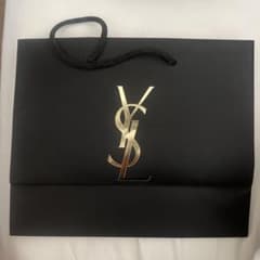 YSL イヴサンローラン 紙袋 ショッパー ブラック - メルカリ
