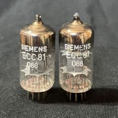 SIEMENS ECC81 シーメンス 真空管 2本セット 12AT7 -1 - メルカリ