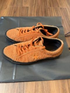 Converse One Star スエード スニーカー オレンジのサムネイル
