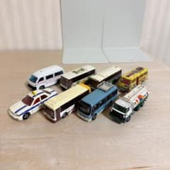 トミカ 8台まとめ売り バス・トラック等 - メルカリ