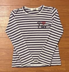 PLAY COMME des GARÇONS ボーダーロンT ハートロゴ 長袖のサムネイル