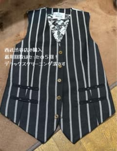 Vivienne Westwood MANストライプ ベスト 希少コレクション - メルカリ