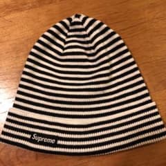 ☆こーじいさま専用☆supreme ビーニー ニット帽のサムネイル