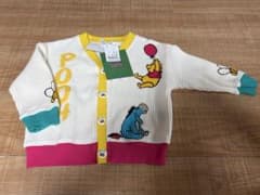 【新品タグ付き】くまのプーさん カーディガンのサムネイル